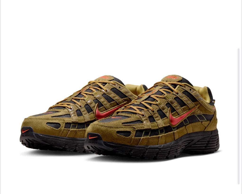 Nike p-6000 Cordura olive flak red