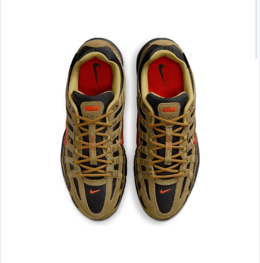 Nike p-6000 Cordura olive flak red